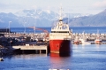 One of the fjords and ports along the Norwegian coast