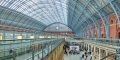 St Pancras Station -Victorian section 2017