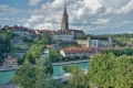 Berne Cathedral and River Aare