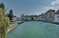 Lucerne viw from  bridge