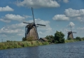 Windmills and Polders in Kinderdijk